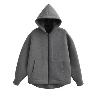 Hooded Zip-Up Sweatshirt