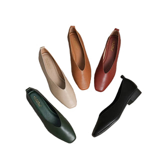 Square Toe Mary Janes