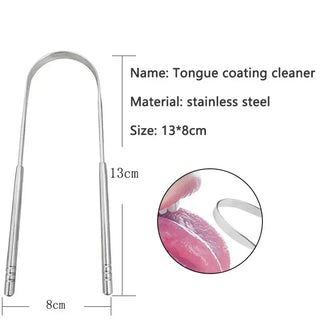 Stainless Steel Tongue Scraper