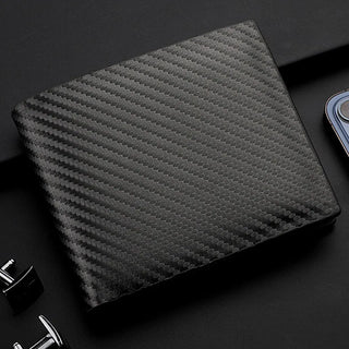 Carbon Fiber Short Wallet