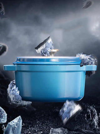 Cooker King Cast Iron Enamel Pot