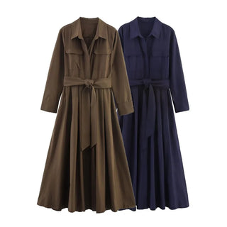 Trench Coat Dress