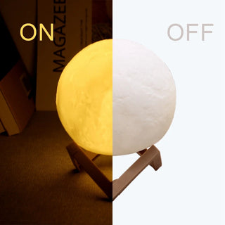 LED 3D Moon Night Light