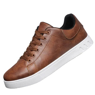 Faux Leather Sneakers