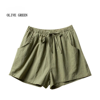 Casual Linen Gym Shorts