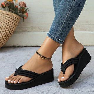 Lightweight Wedge Flip Flops