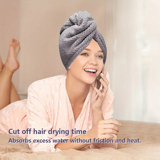 Absorbent Hair Wrap Towel