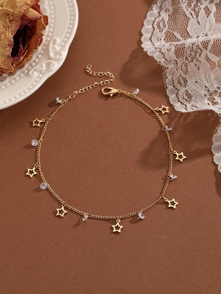 Summer Bohemia Crystal Cubic Zirconia Anklet