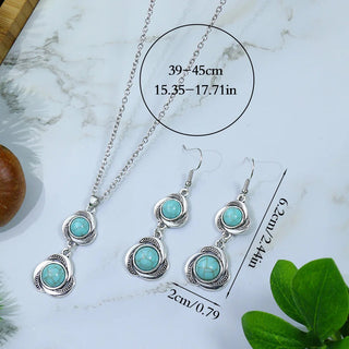 Vintage Turquoise Jewelry Set