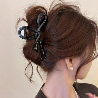 Ribbon Bow Hair Claws