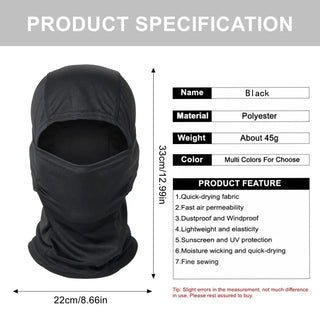 Tactical Windproof Full Cover Balaclava
