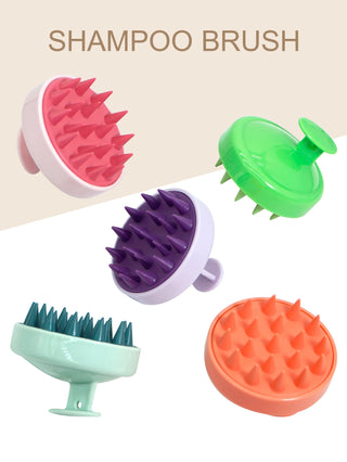 Silicone Shampoo & Scalp Massager