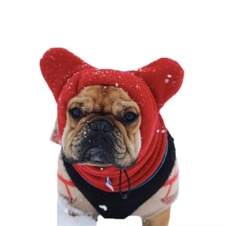 Dog Fleece Bat Hat