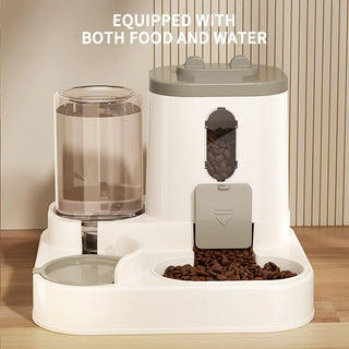 2 in 1 Cat Food Dispenser Automatic