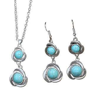 Vintage Turquoise Jewelry Set