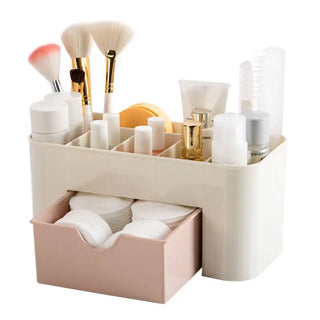 Makeup Organizer Storage Box With Drawer