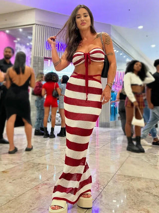 Zahara Zebra Crochet Cover Up