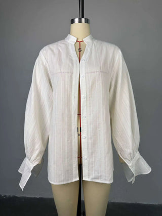 Oversized Long Sleeve Blouse