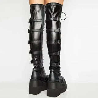 Wedges Over-the-Knee Boots