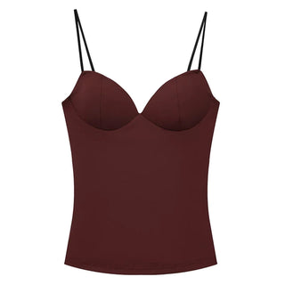 Sleeveless Corset Crop Top