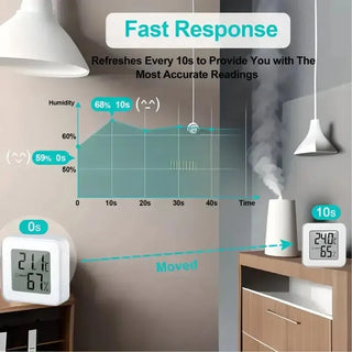 Indoor Mini Temperature & Humidity Meter