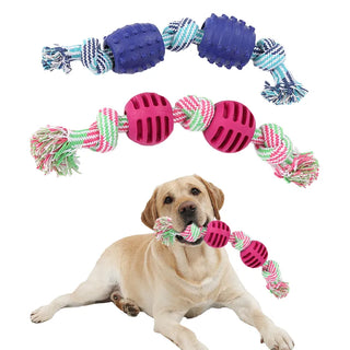 Double Knot Cotton Rope Dog Chew Toy