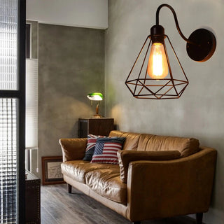 Wire Cage Wall Sconce