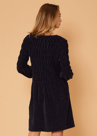 Rossland Gathered Knit Dress