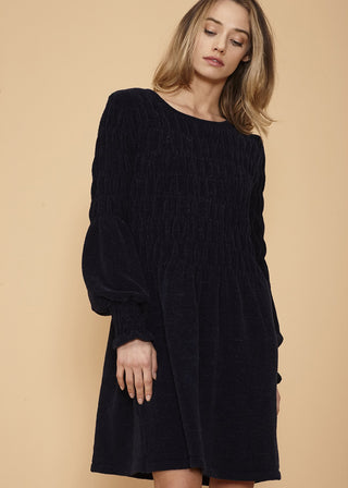 Rossland Gathered Knit Dress