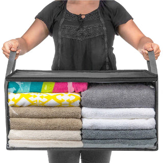 Foldable Clothes & Blanket Storage Bag