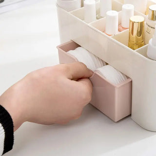 Makeup Organizer Storage Box With Drawer