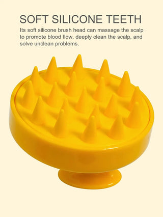 Silicone Shampoo & Scalp Massager