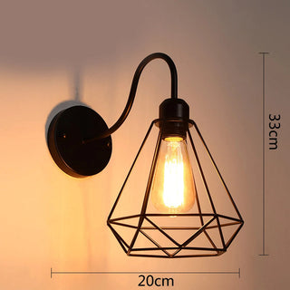 Wire Cage Wall Sconce