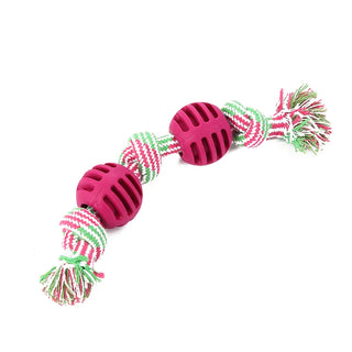 Double Knot Cotton Rope Dog Chew Toy