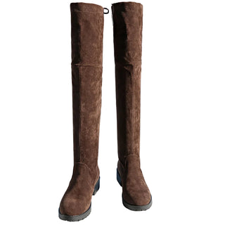 Over-the-Knee Suede Boots