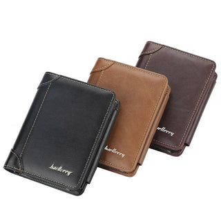 Trifold Wallet w/ Stitching