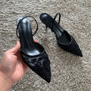 Kitten High Heel Sandals