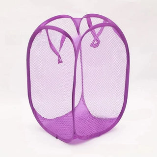 Folding Mesh Storage Basket