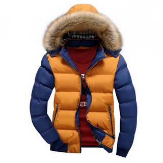 Two Tone Puffer Jacket