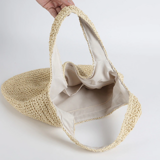 Shoulder Wicker Tote