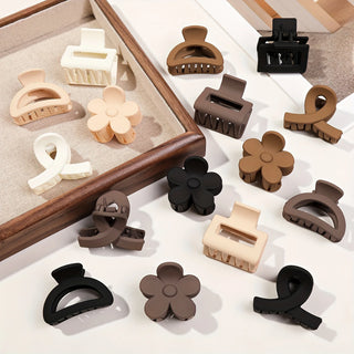 Flower Hair Claw Clips