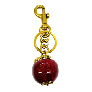 Red Cherry Pendant Bag Charm