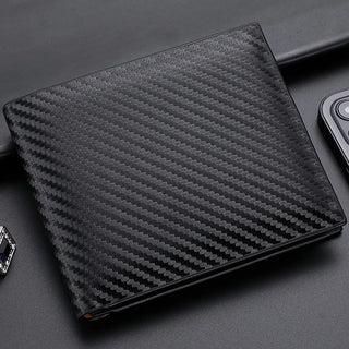 Carbon Fiber Short Wallet