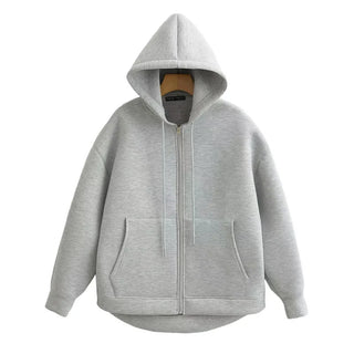 Hooded Zip-Up Sweatshirt