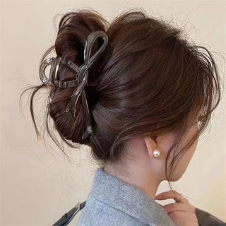 Ribbon Bow Hair Claws