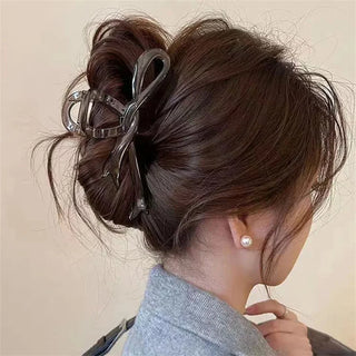 Ribbon Bow Hair Claws