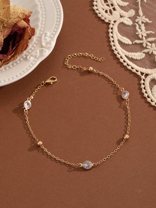 Summer Bohemia Crystal Cubic Zirconia Anklet