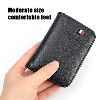 Compact Soft Leather Wallet
