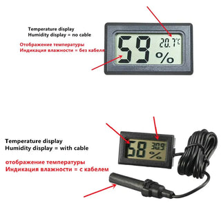 Mini LCD Digital Thermometer & Hygrometer