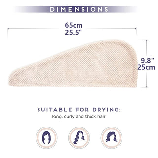 Absorbent Hair Wrap Towel